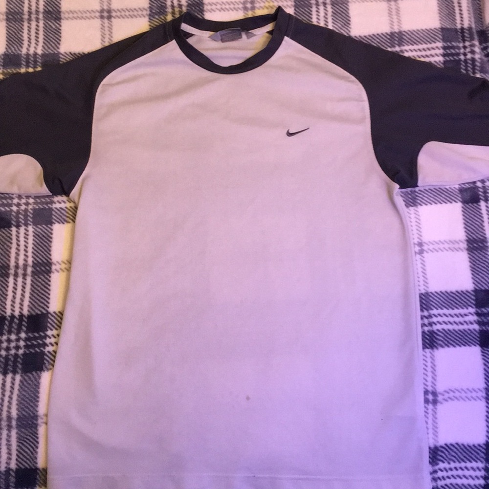White Nike Mesh T-shirt